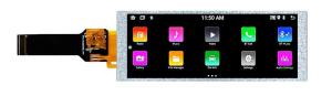6.86 Inch TFT LCD Panel 480*1280 Bar LCD Screen 40pin MIPI Interface