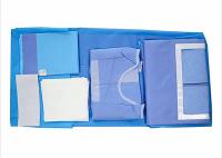 Laparoscopy Procedure Pack SMS Fabric Sterile Green Surgical Pack Essential Lamination Patient Disposable Surgical Pack