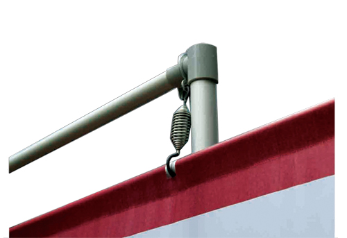 Outdoor Adjustable Banner Stands For Trade Show 240 * 245 Cm Graphic Size
