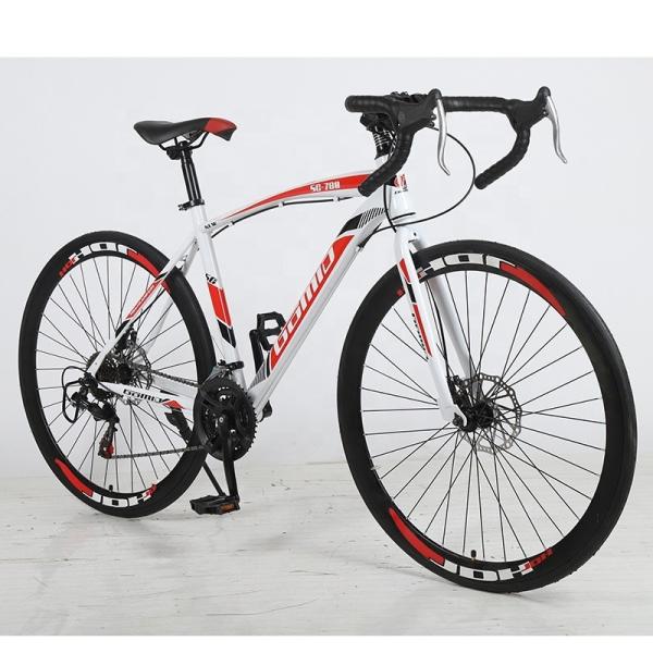 Customizable 26'' Steel Carbon Frame Mountainbike Bicycle 700C Road Bike with F/V Tires and Carton Size 135*19*72cm