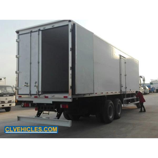FVZ ISUZU Reefer Truck 6x4 300 Hp 25 Ton Freezing Temperature