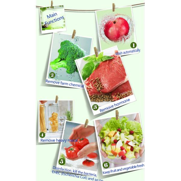 Ultrasonic ozone Fruit and Vegetable Cleaner/washer GK-FV01