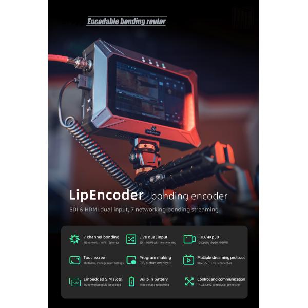 SDI HD personalizado All In One Live Streaming Device Encoder Rede 4G 5G