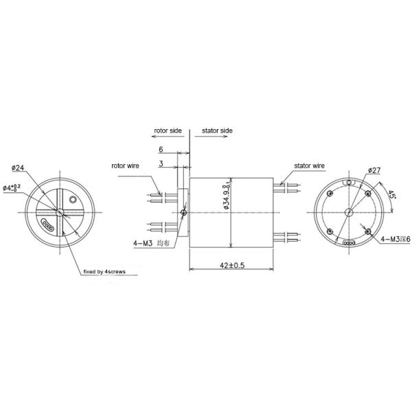 380 кольцо выскальзывания ВПТ ХДМИ, коаксиальное кольцо выскальзывания 900 МХз частоты сигнала