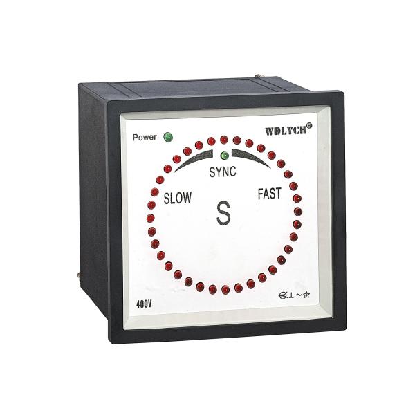 Led Synchroscope Analog Power Factor Meter , Power Factor Panel Meter With Relay Pulse Output