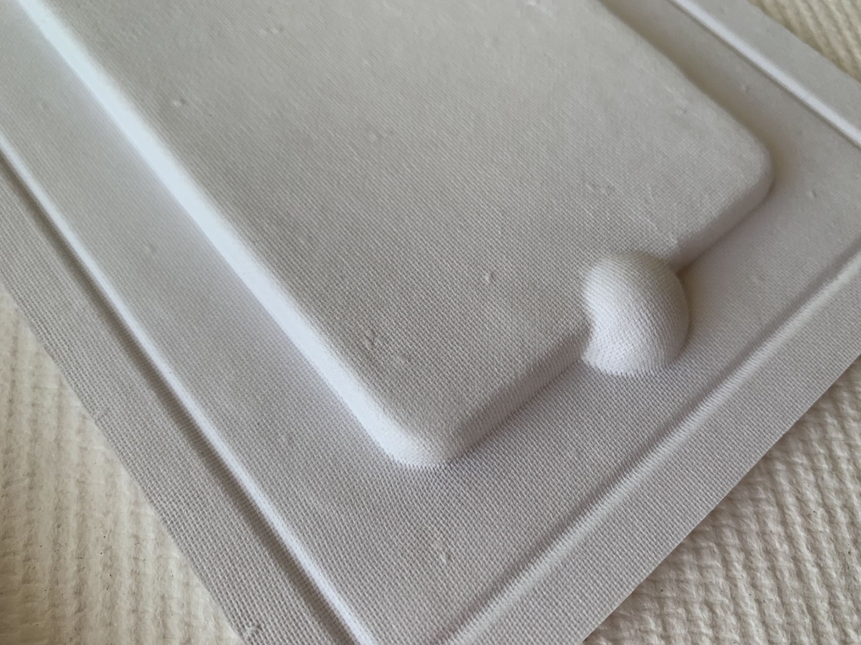 Подгонянный поднос пульпы волокна Biodegradable Thermoformed