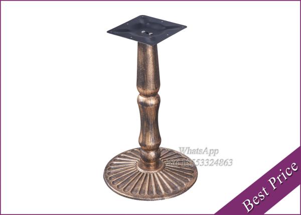 New Design Table Base Brass Color for Dining Room and Cafeshop (YT-88)