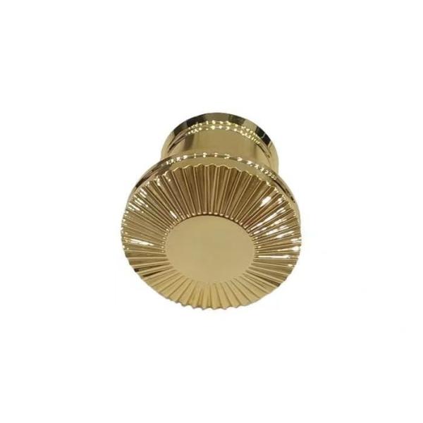 Fashionable Silver Gold Screw Cap Perfume Bottle Caps Customized Perfume Lids
