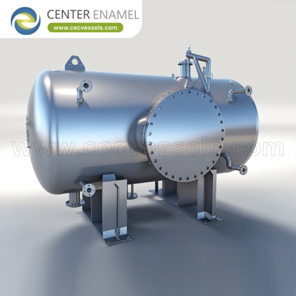 Stainless Steel Liquid CO2 Pressure Vessel with 0.1-10 Mpa Design Pressure for Thermal Stability
