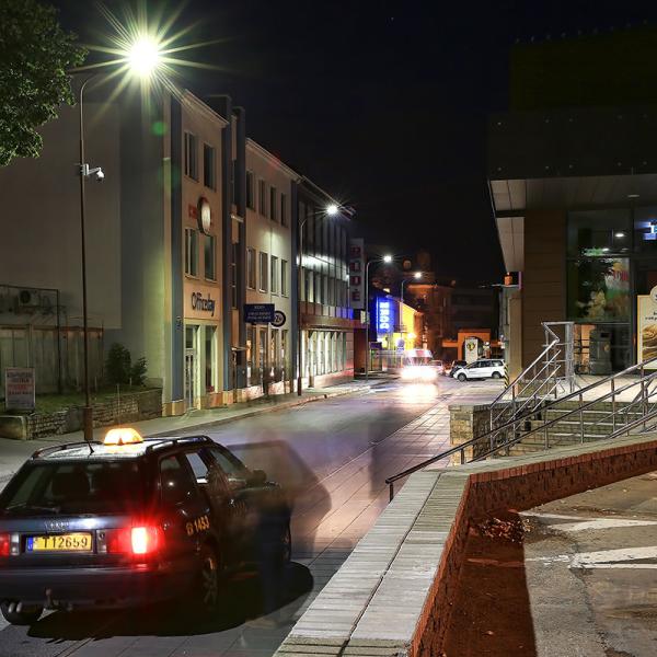 IP66  High Power LED Street Light For Outdoor Pathway Bulit In Power Off Protecter