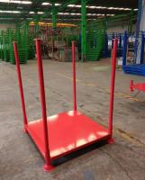 Reposables de almacenamiento de malla de alambre de carga pesada con instalación rápida