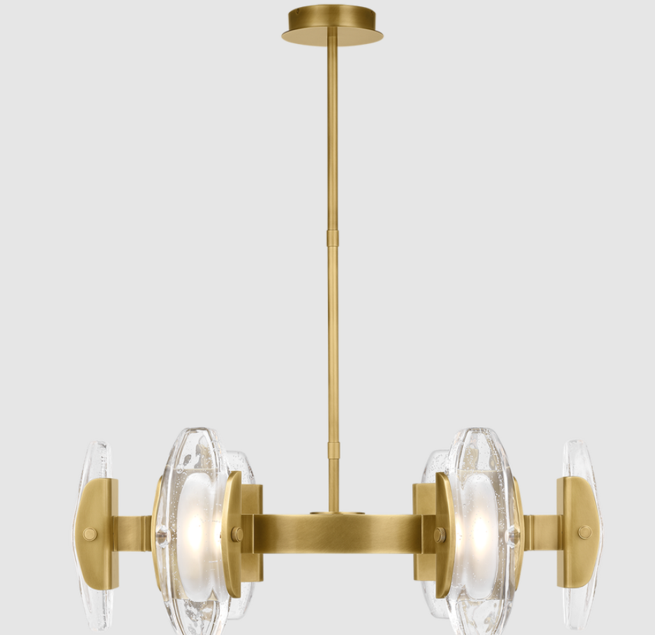 Custom Design Copper Body Pendant Light with 50000 Hours Lifespan for Luxury Dining Room