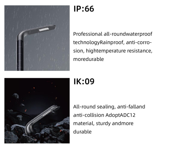 Classical Solar System Street Light With Modular Lighting LED Power 100W With Monocrystalline Used In Urban Roads.