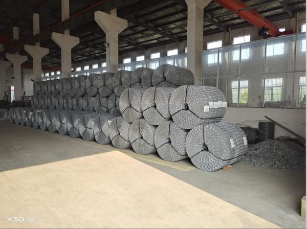 Steel Wire Mesh Pipeline Line Wire Crimped to Fit Concrete Coating Reinforced Welded Mesh for Oil & Gas Pipeline Reinforcement