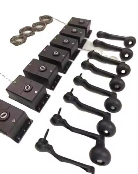 Universal Umbrella Handle for Umbrellas With Wooden or Aluminium Garden Arm 3x3x4 Strong Manual Crank Winch