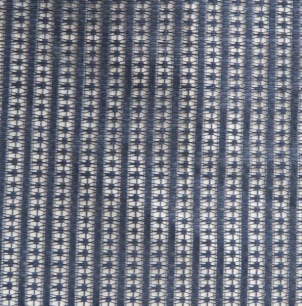 Blue Dragonfly Design Polyester Lace Fabric Jacquard Technics For Dress