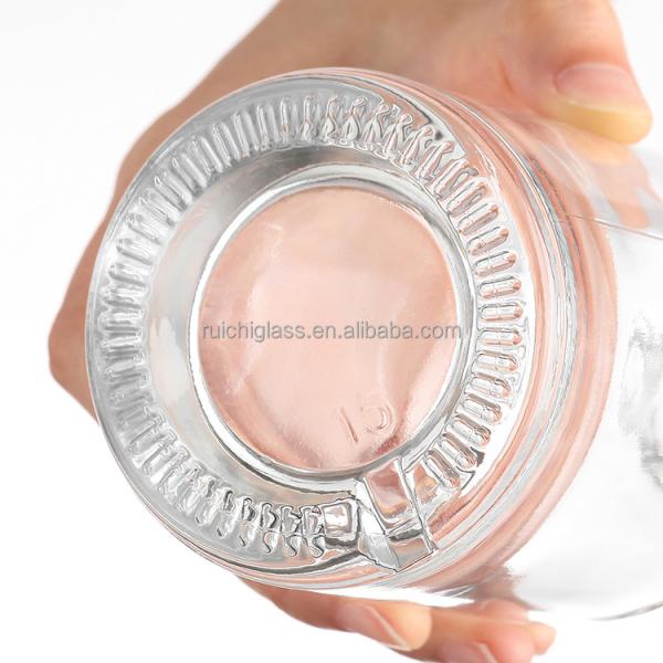 Transparent Colored Glass Wine Bottles 500ml 700ml 750ml Perfect for Liquor Packaging