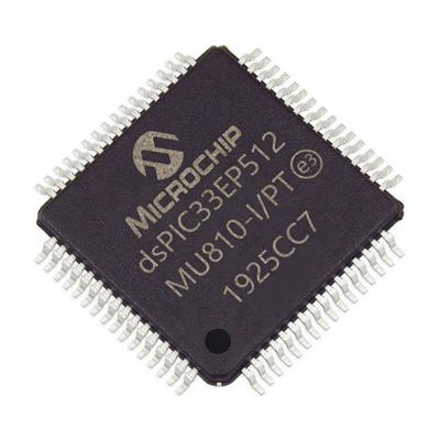Microcontrolador do MICROCHIP DSPIC33EP512MU810-I-PT LQFP100 MCU