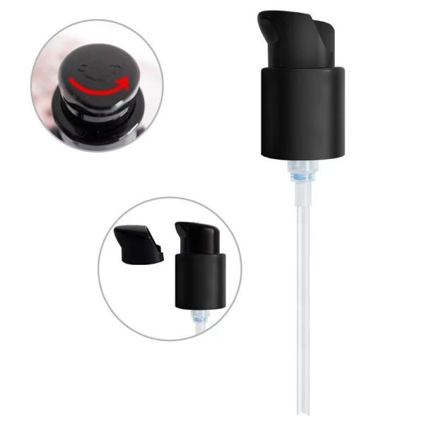 Widely Applicable 18mm 20mm 24mm Plastic Trantment Pump with Half Cap