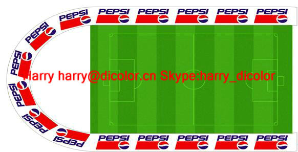 Super Bright P10mm DIP Outdoor Sport Perimeter Stadium Led Display