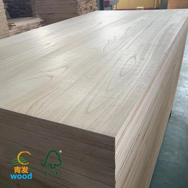 Paulownia Tomentosa Timber Wood Natural Or Bleached 3mm-50mm Thickness