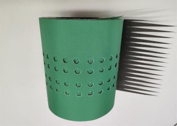 Feeder Belt For KBA 105 Printing Machine Green 3200X160mm Perforated Conveyor Suction Belts
