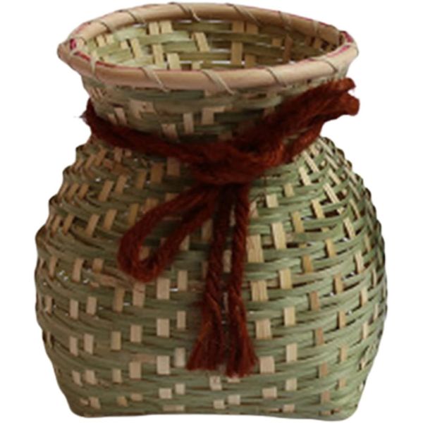 Handmade Woven Basket, Bamboo Baskets, Wall Hanging Basket For Fishing, Bamboo Decorative Storage Bins For Organizing PE Baskets Polypropylene Basket Pp Yarn Basket Wooden Room Dividers Bamboo Room