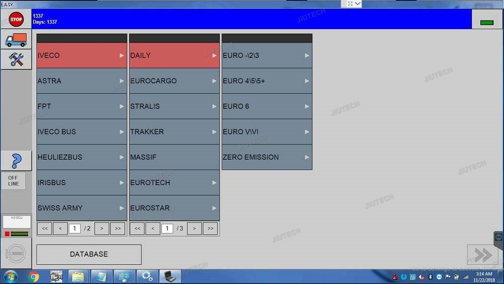 Truck Diagnostic Scanner for IVECO ELTRAC EASY with Eltrac 15.1 version Module for IVECO ECI diagnostic tool