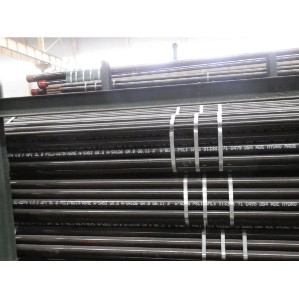 Подгонянная труба углерода длины стальная, черная округлая форма трубы б ранга А53