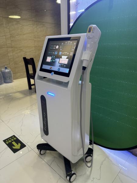 Vertical Hifu High Intensity Ultrasound Focused Korea Hifu Therapeutic Ultrasound Wrinkle Removal Face Lifting Machine