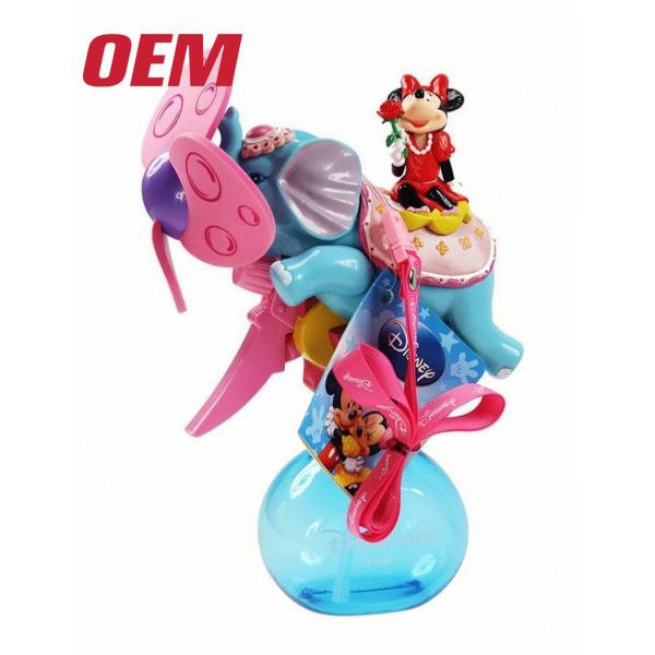 Настраиваемый USB мультфильм вентилятор OEM летний портативный вентилятор сделанный USB мини-охлаждающий вентилятор с подарочной коробкой