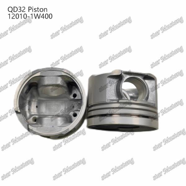 QD32 Engine Piston With Oil Gallery 12010-1W400 For Mitsubishi Engine Spare Parts