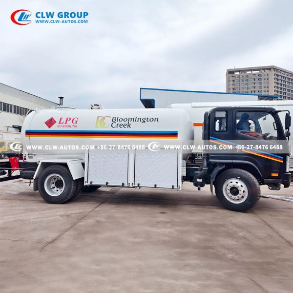 FAW Tiger VH RHD 10m³ LPG Bobtail Truck – Right-Hand Drive Gas Tanker with Q345R Steel Tank for African Markets