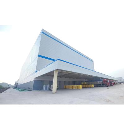 Pre Manufactured Warehouse Steel Portal Frame Building Self Storage Steel Structure Building
