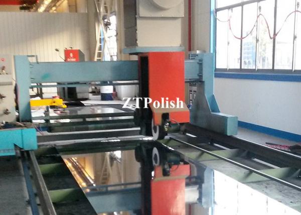 Stainless Steel Plate Mirror Polishing Machine For Carbon Steel Grinding Layer Removal