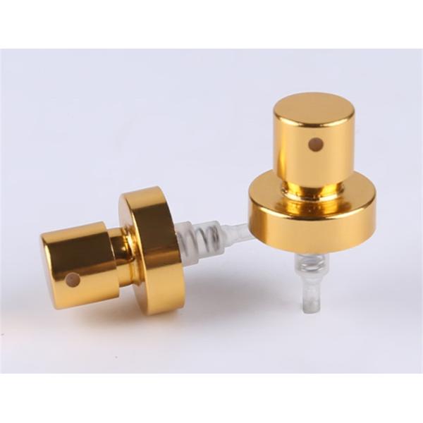 Customized Metalized aluminum crimp pump powder spray pump 15mm