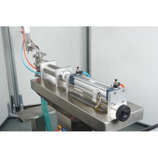 accuracy Y1WTD Australia Piston Filler Bottled Milk Tea Water Bottle Filling Machine