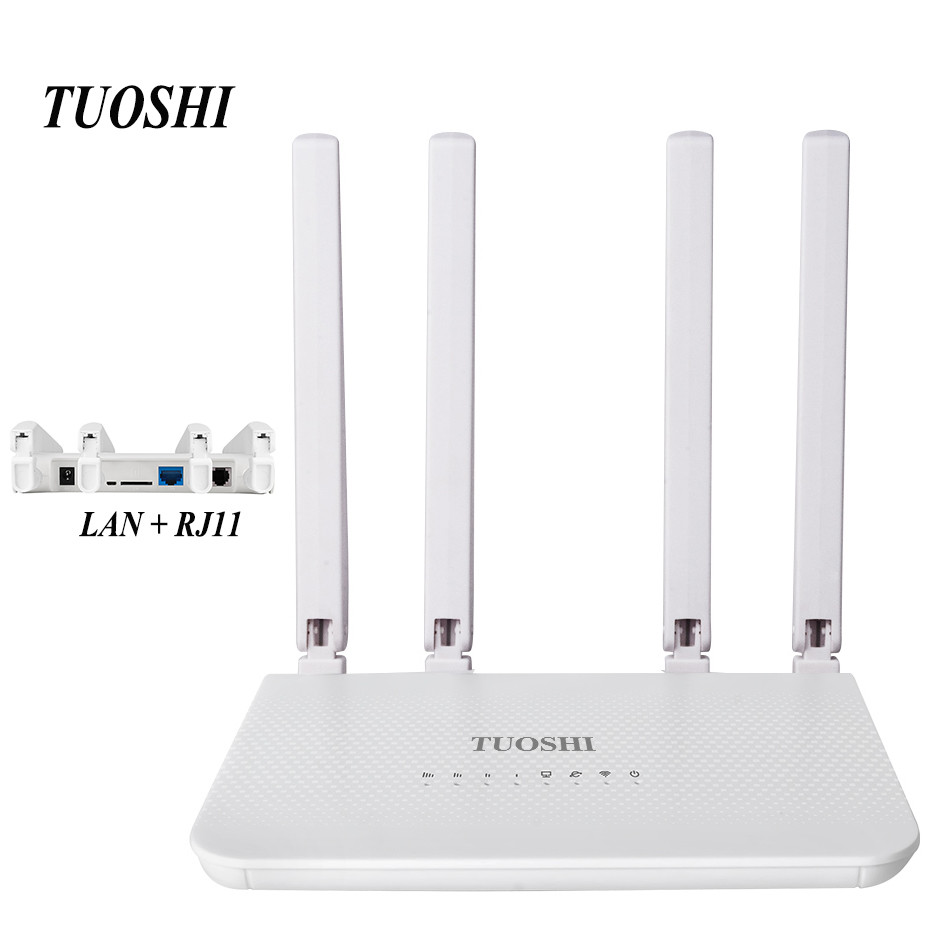 Потребители Точки доступа CAT4 32 SIM-карты маршрутизатора CPE WiFi LAN RJ11 VOLTE 4G OEM RJ45