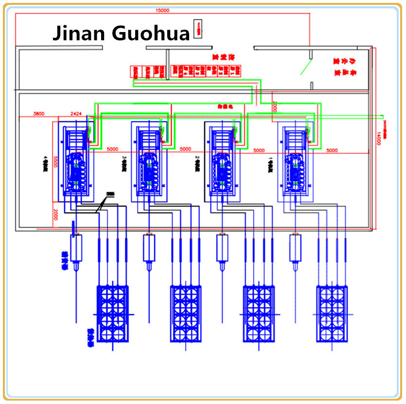 4-тактный двигатель 8190 Chidong Jinan Jichai Дизельный двигатель для требований клиентов