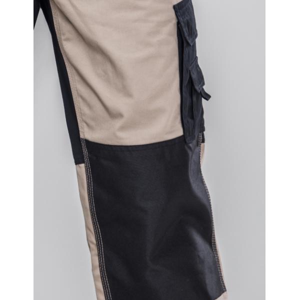 European Size Outdoor Safety Clothing Durable Cotton Twill Khaki Black