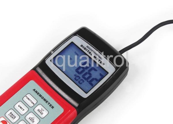 Air Velocity Anemometer AM-4836V to Test Wind Speed and Air Temperature Support Peak Hold