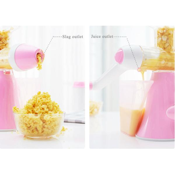 Home Style Non Electric Cold Press Masticating Juicer Easy Installation Whole Unit Washable