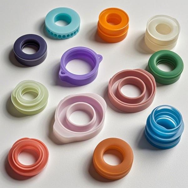 20-90 Shore A IRHD Temperature Resistant Silicone Elastomer Custom Rubber Molding