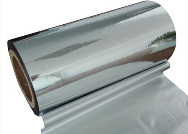 Filme laminado de alumínio metalizado 3000mm, filme holográfico autoadesivo transparente da liberação