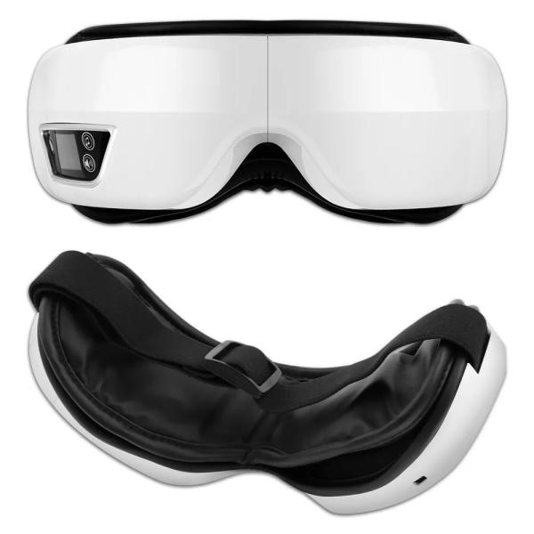 O Massager do olho elétrico com a máquina customizável da massagem do olho da música do calor para os olhos secos do relevo da fadiga melhora o sono