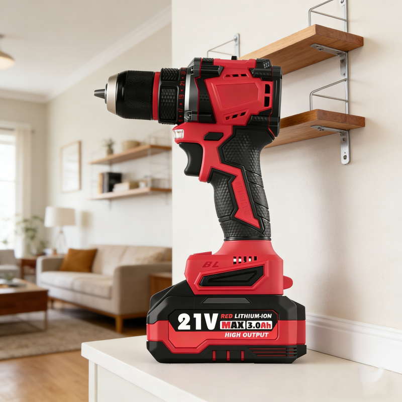 WII-DZ2113 Professional Grade 21V Rechargeable Cordless Drill with High Torque Lithium-Ion Battery 1/2 in Chuck for Construction