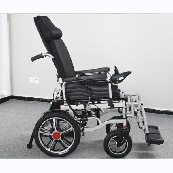 Disabled Electric Chair Remote Control Lightweight Cheap Price Foldable Electric Wheelchair For 140kg Disabled