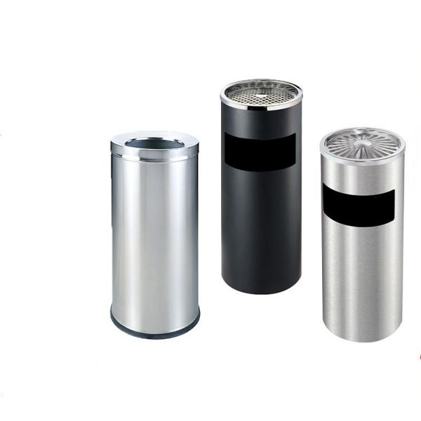 Double Layer Recycling Trash Garbage Can Waste Bin Bin Stainless Steel Trash Can with Inner Bucket
