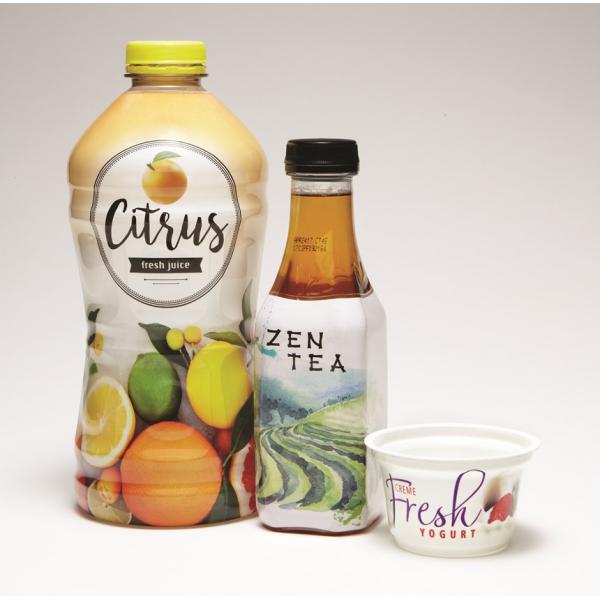 78% Shrinkage Heat PETG Shrink Film In Shrinkable Sleeve Label