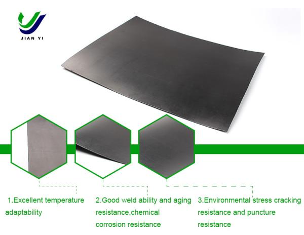 Secure Smelter Solutions Heavy-Duty HDPE Geomembranes for Corrosion-Resistant Mining Leachate Process Water Containment